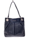 【中古】COACH◆トートバッグ/レザー/BLK/F17605【バッグ】