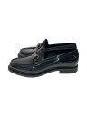 【中古】GUCCI◆ホースビット/ローファー/ブラック/エナメル/804399515//【シューズ】(4)