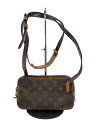 【中古】LOUIS VUITTON◆ポシェット・マルリー・バンドリエール_モノグラム・キャンバス_BRW/ブラウン/TH0950【バッグ】