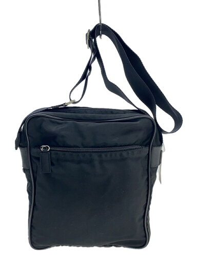 【中古】PRADA◆ショルダーバッグ/ナイロン/BLK/無地【バッグ】 【中古】PRADA◆ショルダーバッグ/ナイロン/BLK/無地【バッグ】