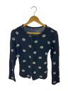 【中古】YOHJIYAMAMOTO+NOIR◆カーディガン(薄手)/2/ウール/BLK/ドット/NF-T08-112【メンズウェア】