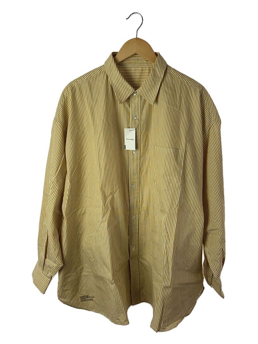 FreshService◆長袖シャツ/--/コットン/ORN/ストライプ/FSC241-50110B