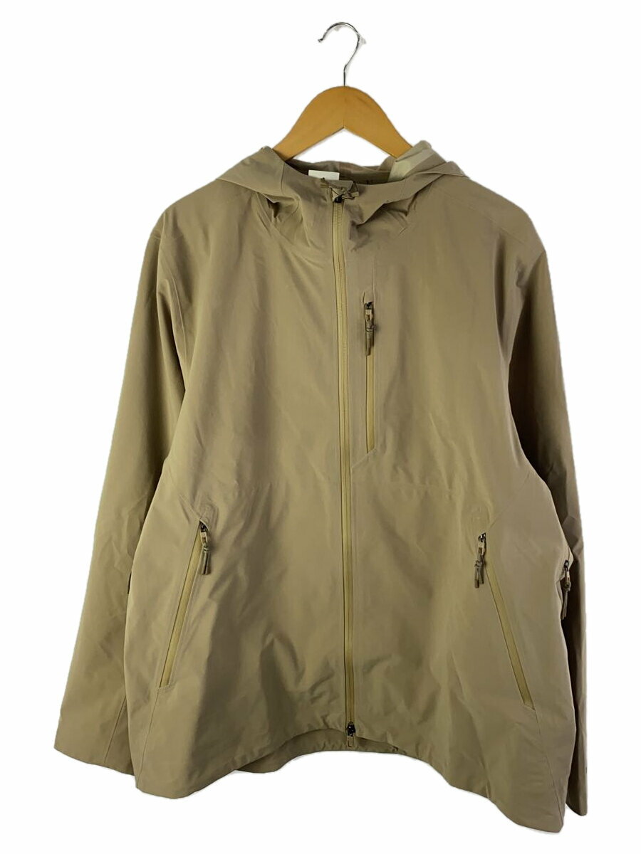 【中古】lululemon◆City-to-Hike Waterproof Jacket/ジャケット/XL/ナイロン/BEG【メンズウェア】