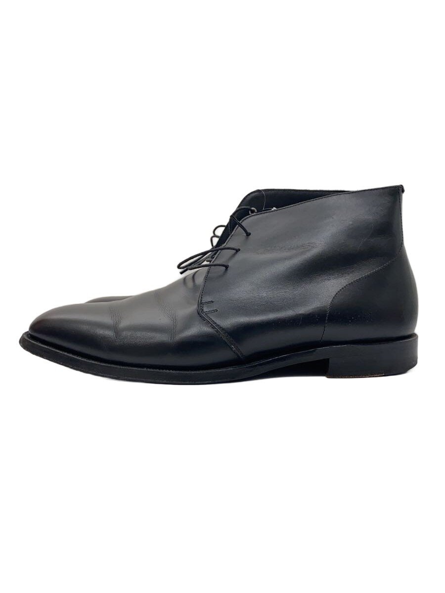 【中古】REGAL◆チャッカブーツ/26.5cm/BLK/W128【シューズ】