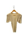【中古】PLEATS PLEASE ISSEY MIYAKE◆カットソー/3/ポリエステル/PP05-JK004【レディースウェア】