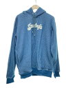 【中古】SANTAFE◆パーカー/52/--/BLU/0260-223-84409【メンズウェア】