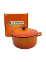 【中古】LE CREUSET◆鍋/ORN/2501-24【キッチン用品】