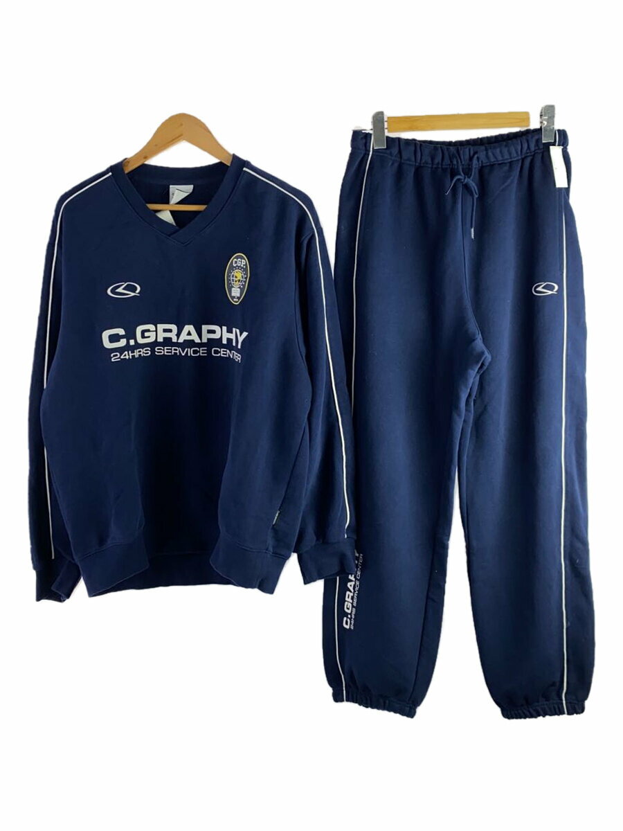 【中古】Code:Graphy/セットアップ/M/コットン/NVY【メンズウェア】