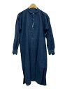 【中古】インディゴリネンスモック/ビヨード/シェルボタン/~30s/長袖シャツ/--/リネン/インディゴ//【メンズウェア】(4)