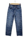 【中古】Alexander Wang◆ボトム/25/コットン/インディゴ/総柄/4DC2244280【レディースウェア】
