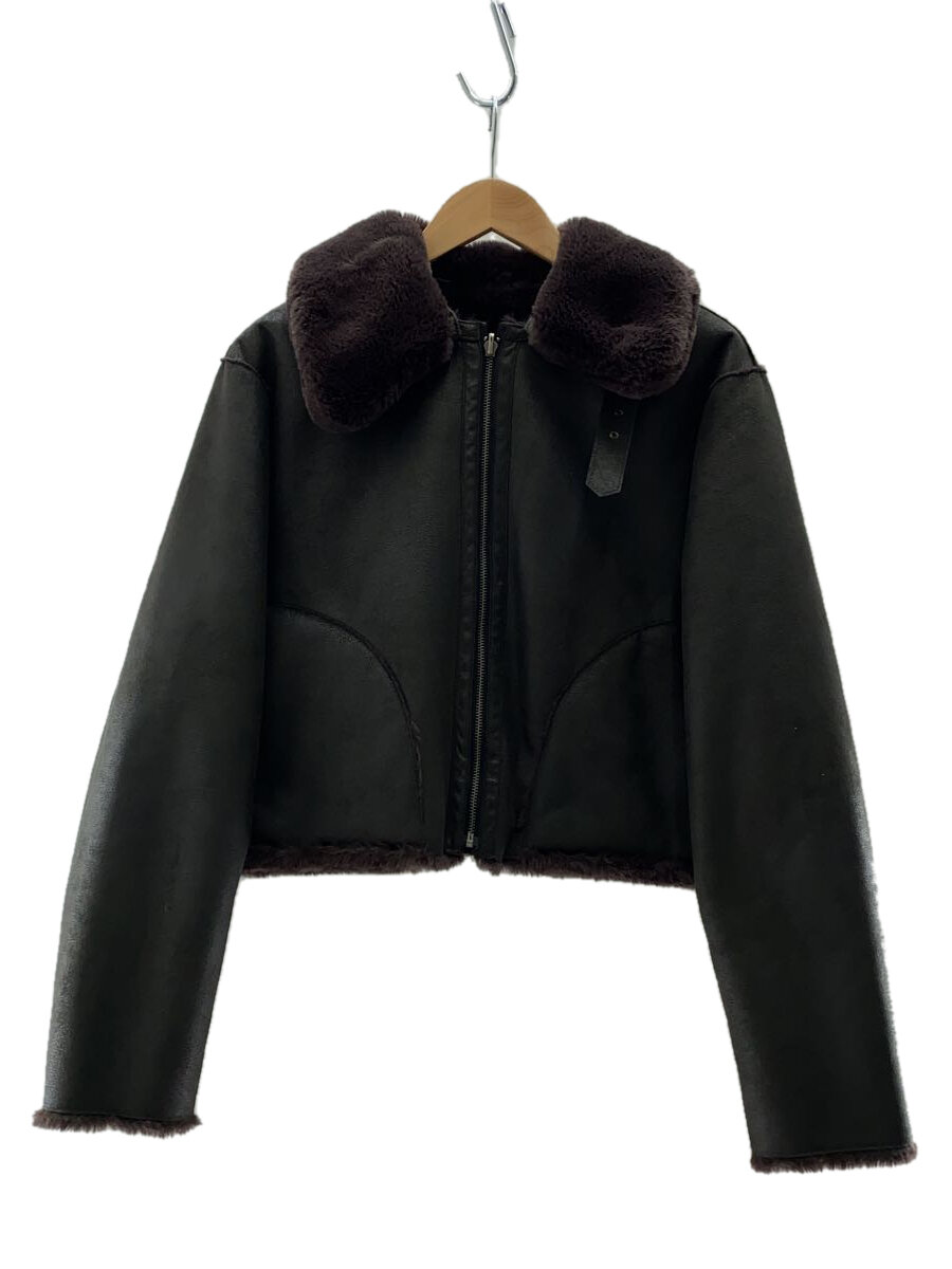 【中古】MOUSSY◆ジャケット/FREE/ポリエステル/KHK/010HAH30-4221【レディースウェア】
