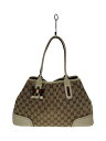 【中古】GUCCI◆トートバッグ_プリンシー_シェリー_GGキャンバス/キャンバス/CML【バッグ】