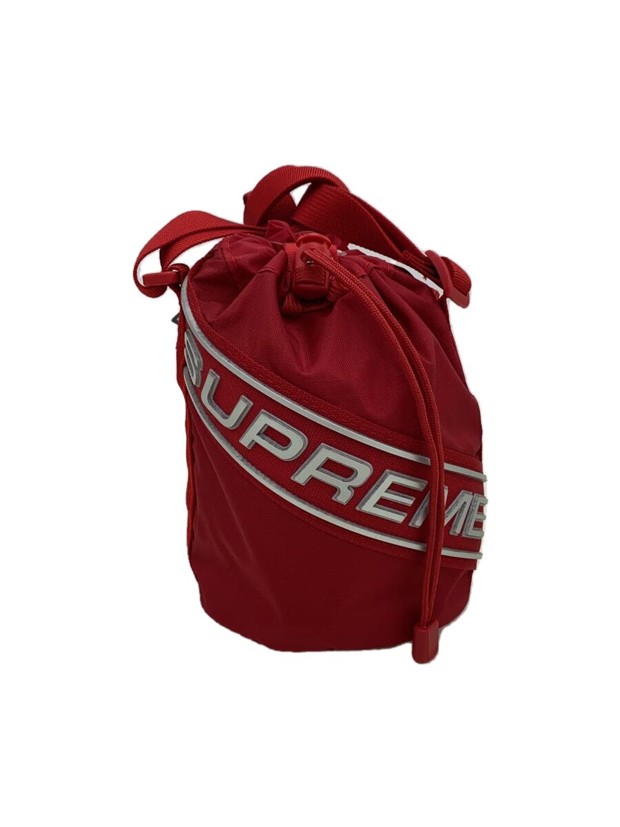 【中古】Supreme◆ショルダーバッグ/--/RED/無地【バッグ】