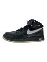 【中古】NIKE◆AIR FORCE 1 MID 07_エアフォース 1 ミッド 07/28cm/BLK//【シューズ】(4)
