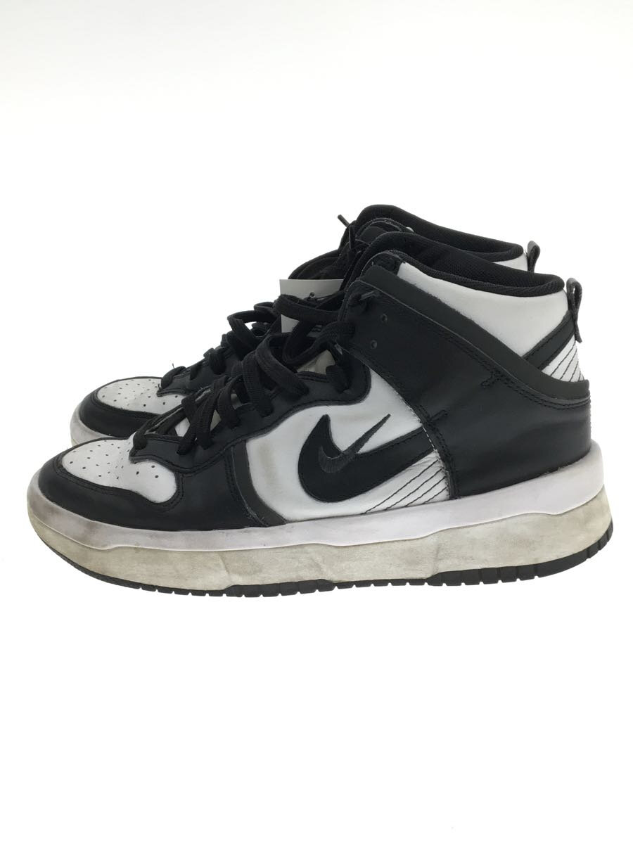 【中古】NIKE◆ハイカットスニーカー/27cm/ブラック/ホワイト/黒/白/ポリエステル/DH3718-104【シューズ】