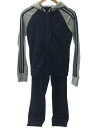 【中古】adidas◆スポーツウェアー/M/NVY/ジャージ/セットアップ【スポーツ】