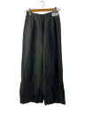 【中古】GALLEST◆23SS/エシカルシャンブレーワイドパンツ/40/--/グレー/無地/523-66012【レディースウェア】