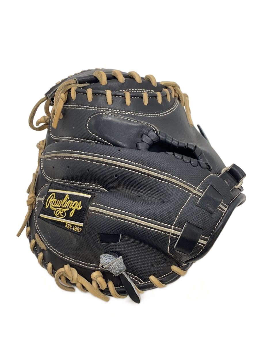 【中古】Rawlings◆硬式用/キャッチャーミット/HOH/野球用品/右利き用/BLK【スポーツ】