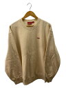【中古】Supreme◆スウェット/L/コットン/CRM【メンズウェア】
