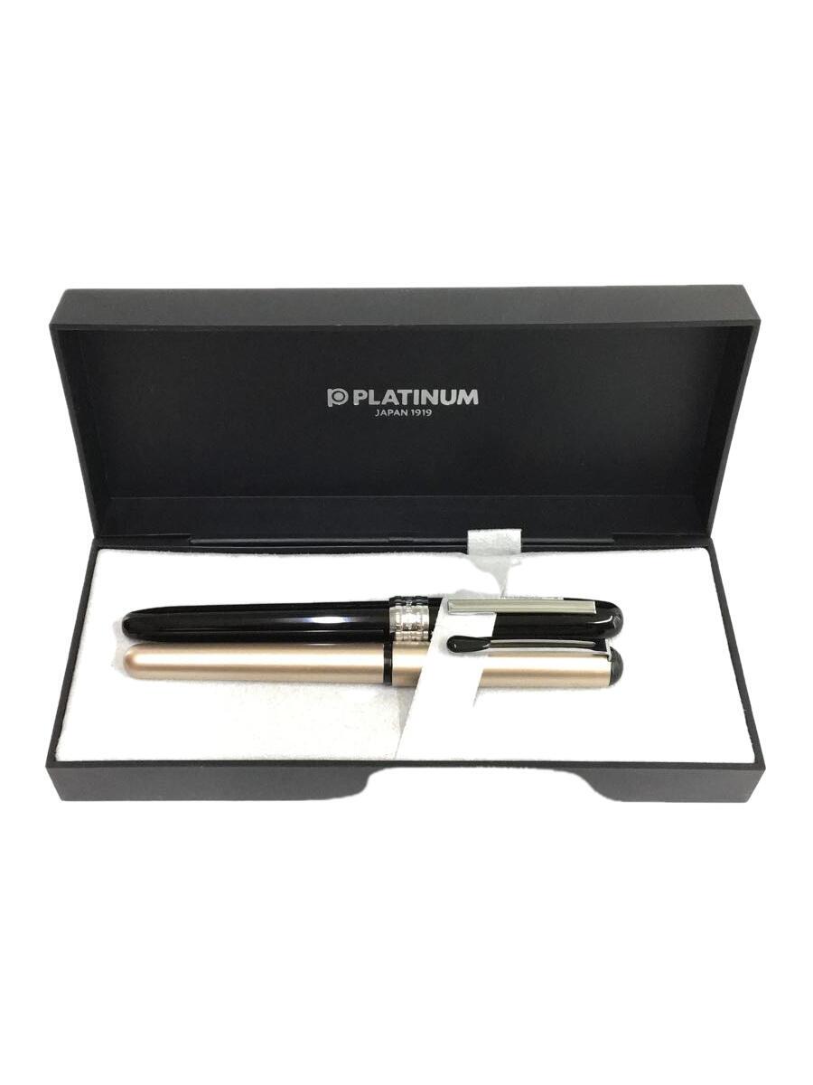 【中古】platinum /文具/2点セット/BLK【インテリア小物・日用雑貨】