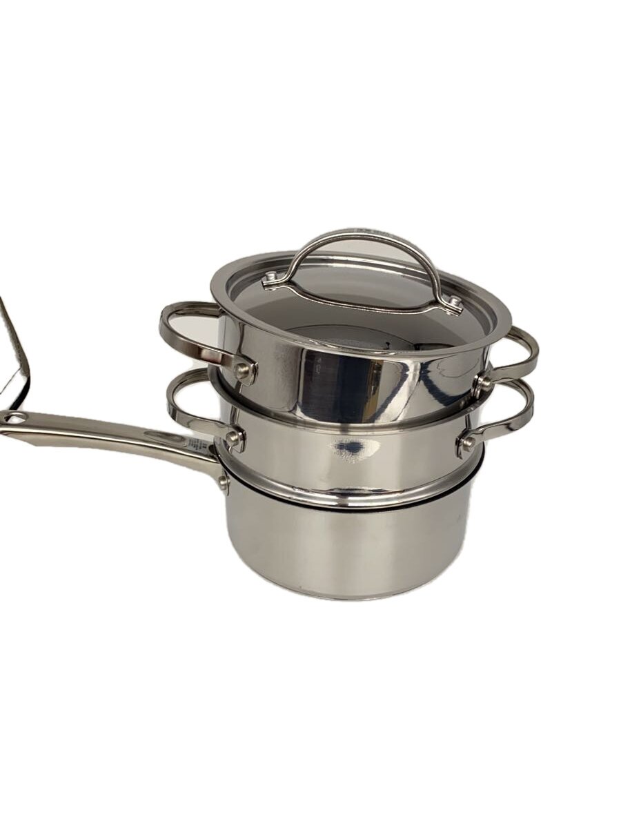 【中古】Meyer◆鍋/4点セット/SLV【キッチン用品】