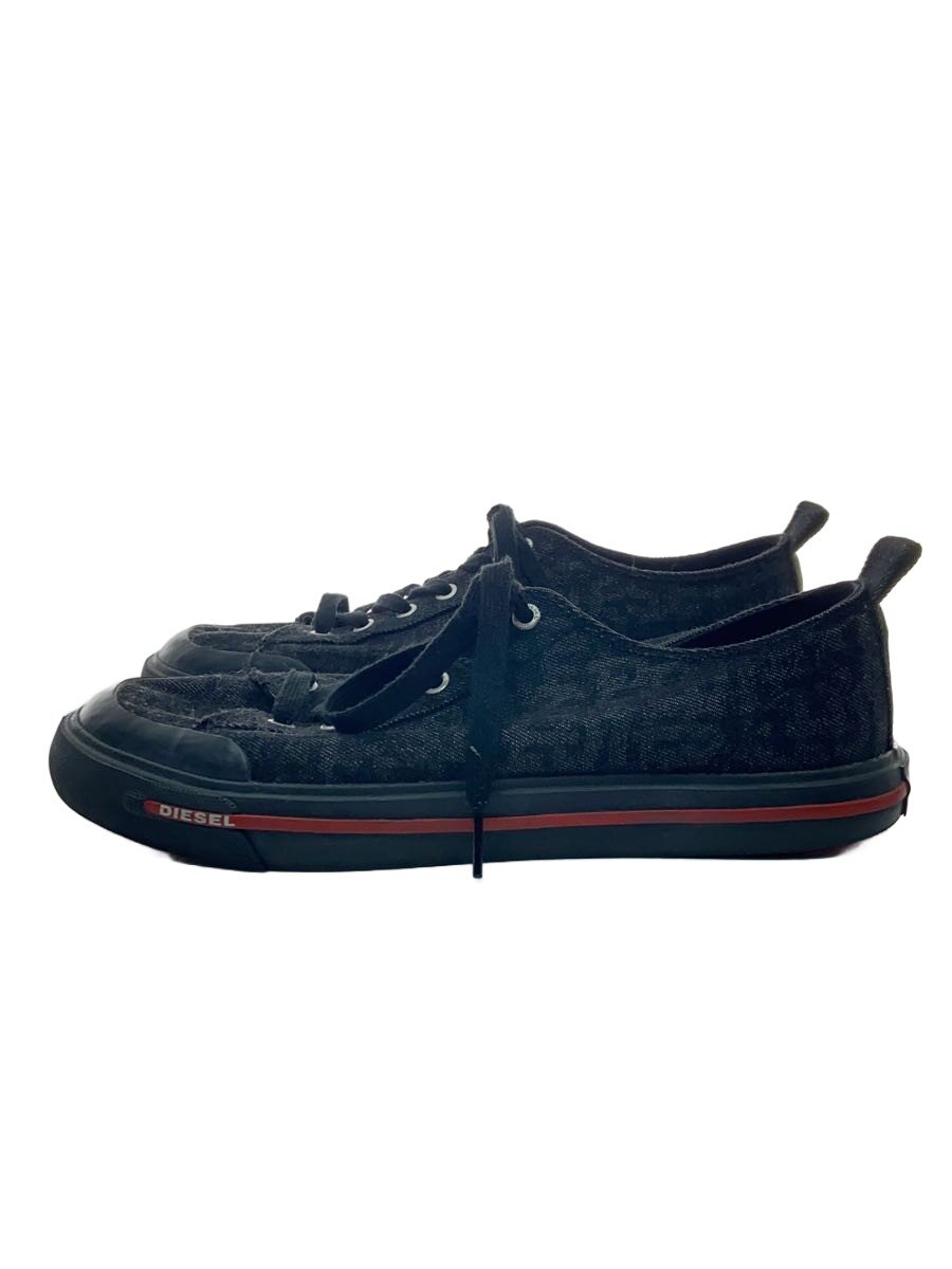 【中古】DIESEL◆S-ATHOS LOW/ローカットスニーカー/28cm/BLK/S23-09-YUL【シューズ】