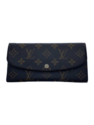 【中古】LOUIS VUITTON◆ポルト・フォイユ・エミリー_モノグラム・キャンバス_BRW_ローズバレリーヌ/PVC/BRW/総柄/レデ【服飾雑貨他】 【中古】LOUIS VUITTON◆ポルト・フォイユ・エミリー_モノグラム・キャンバス_BRW_ローズバレリーヌ/PVC/BRW/総柄/レデ【服飾雑貨他】