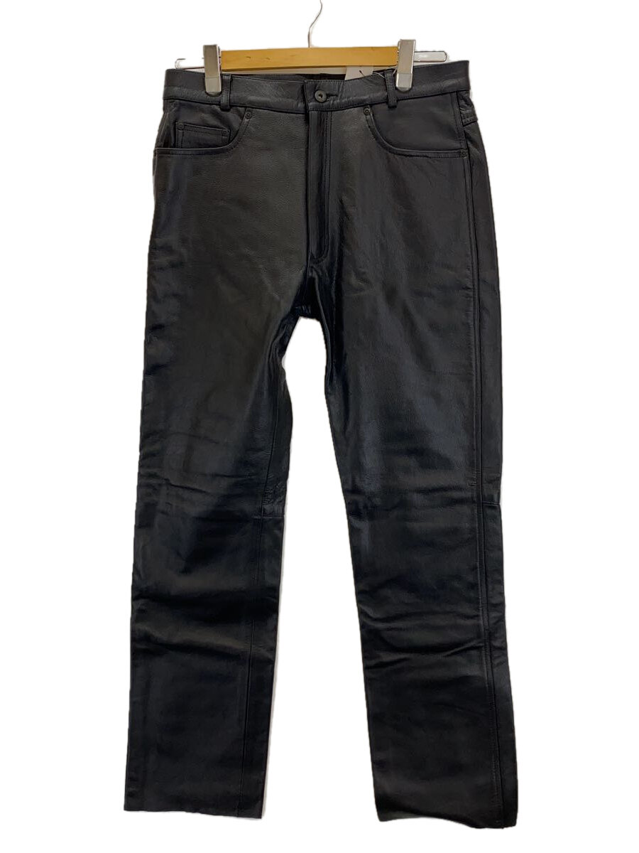 【中古】ボトム/LL/牛革/BLK/無地/FS-B2【メンズウェア】