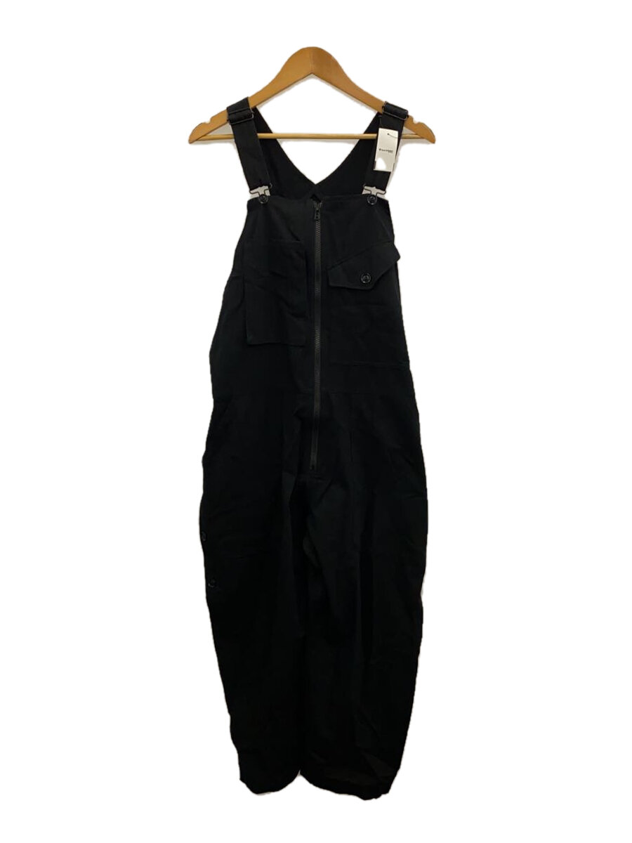 【中古】Y’s◆オーバーオール/2/コットン/BLK/無地【メンズウェア】