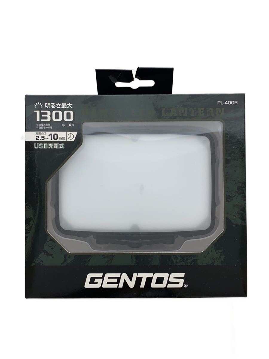 【中古】GENTOS◆LEDランタン PL-400R/USB充電式//【スポーツ】
