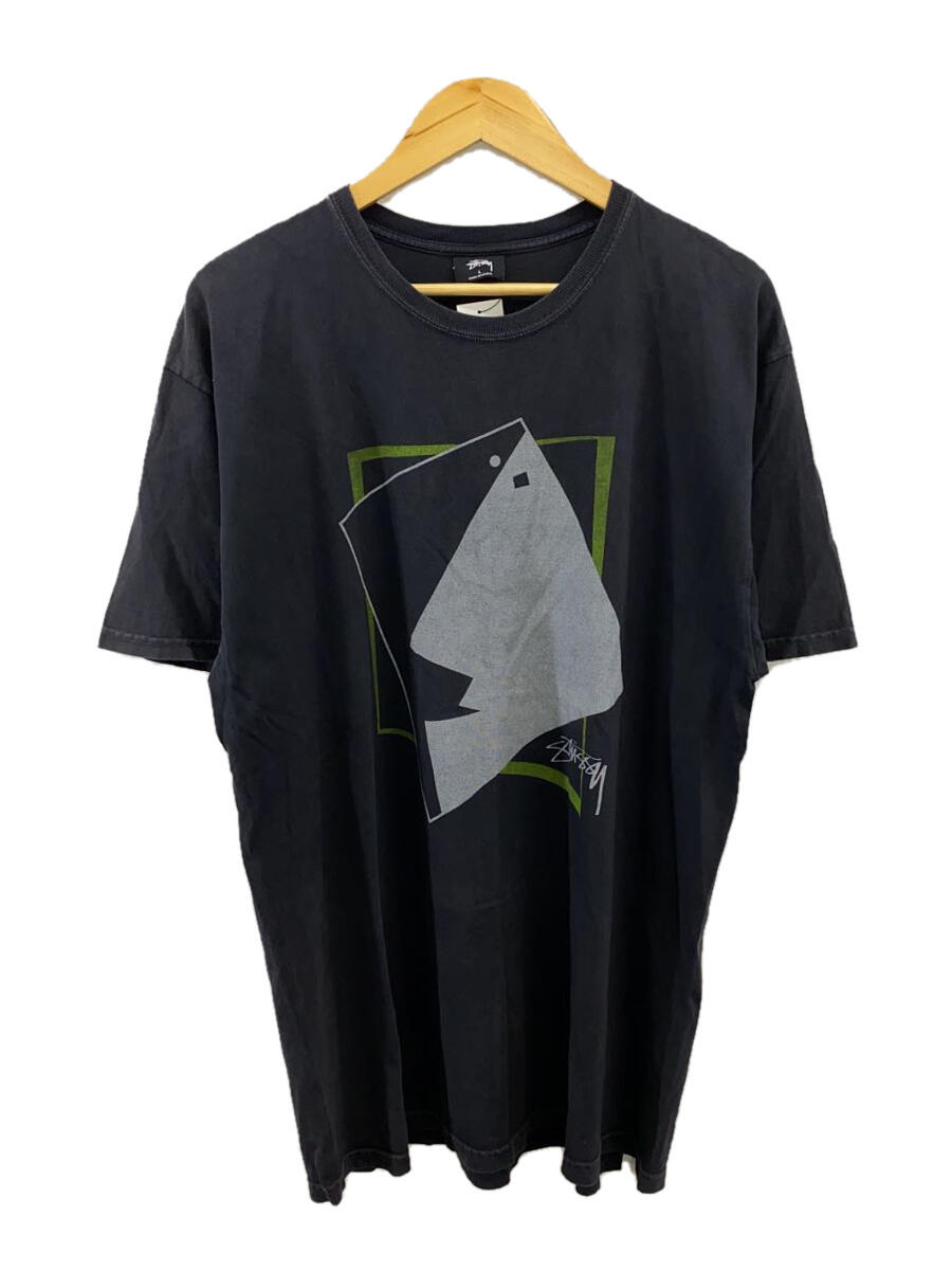 【中古】STUSSY◆Tシャツ/L/コットン/B