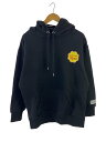 【中古】goodnight5tore◆パーカー/FREE/コットン/BLK/GN125【メンズウェア】(4)
