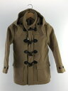 【中古】BURBERRY CHILDREN◆ダッフルコート/140cm/ウール/BEG/無地/C9C06-628-40【キッズ】