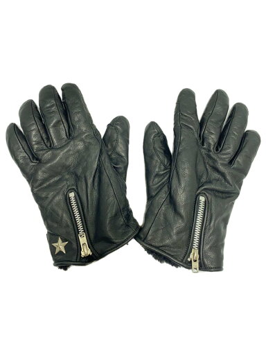 【中古】Schott◆ONESTAR GLOVE/手袋/レザー/BLK/メンズ//【服飾雑貨他】 【中古】Schott◆ONESTAR GLOVE/手袋/レザー/BLK/メンズ//【服飾雑貨他】
