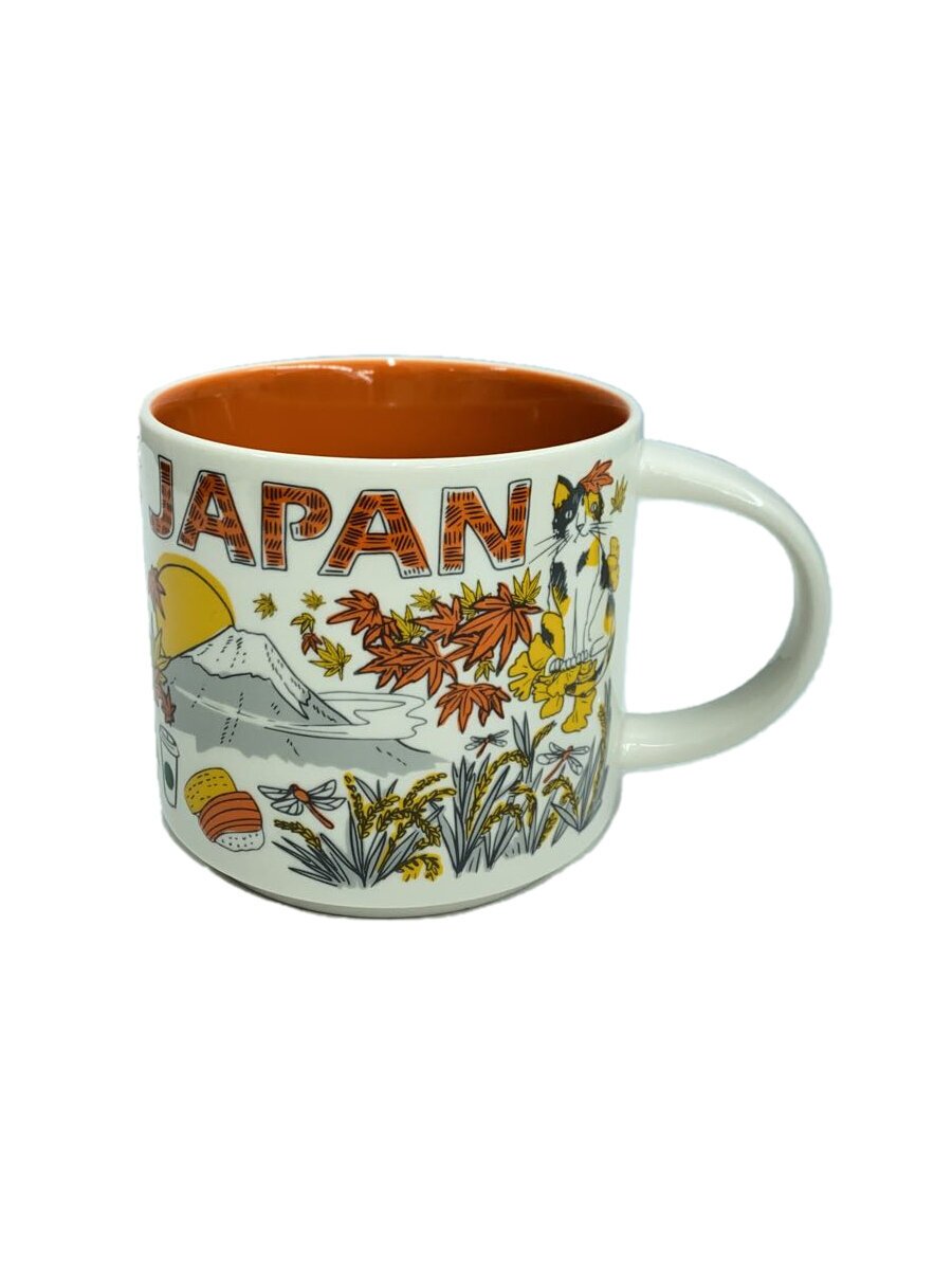 【中古】Starbucks◆Been There Series マグJAPAN 414ml/Autumn/オータム洋食器その他/WHT【キッチン用品】