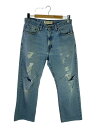 【中古】Levi’s◆ボトム/32/コットン/BLU/メキシコ製//【メンズウェア】