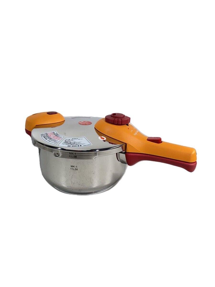 【中古】圧力鍋/容量:3L/SLV【キッチン用品】