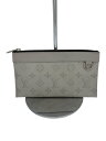 【中古】LOUIS VUITTON◆ポシェット・ディスカバリーPM_タイガラマ_WHT/PVC/WHT//【バッグ】(4)