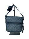 【中古】COACH◆ショルダーバッグ/PVC/BLK/総柄/C9870【バッグ】(4)