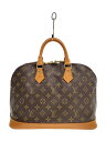 【中古】LOUIS VUITTON◆1)アルマ_モノグラム・キャンバス_BRW/PVC/BRW【バッグ】