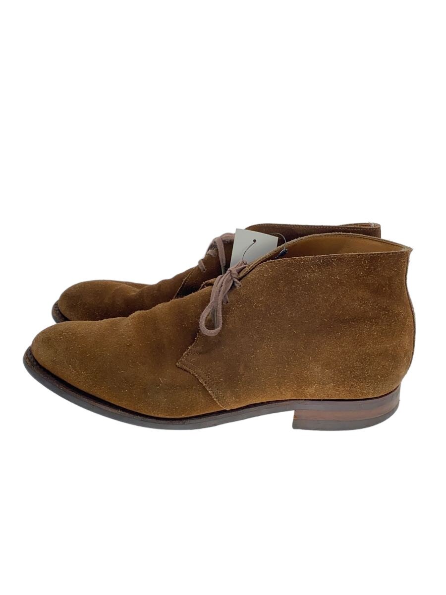 【中古】CROCKETT&JONES◆チャッカブーツ/UK8.5/CML/スウェード//【シューズ】