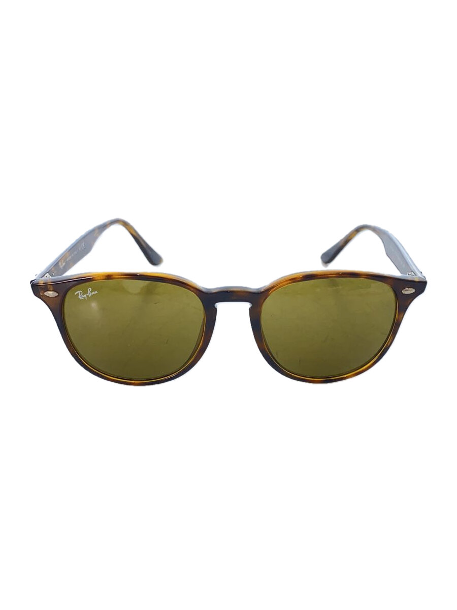 【中古】Ray-Ban◆サングラス/ウェリントン/プラスチック/BRW/CML/メンズ/RB4259【服飾雑貨他】