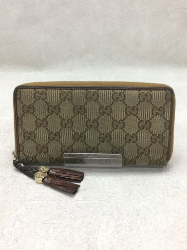 【中古】GUCCI◆長サイフ_GGキャンバス/キャンバス/BEG/総柄/メンズ【服飾雑貨他】 【中古】GUCCI◆長サイフ_GGキャンバス/キャンバス/BEG/総柄/メンズ【服飾雑貨他】