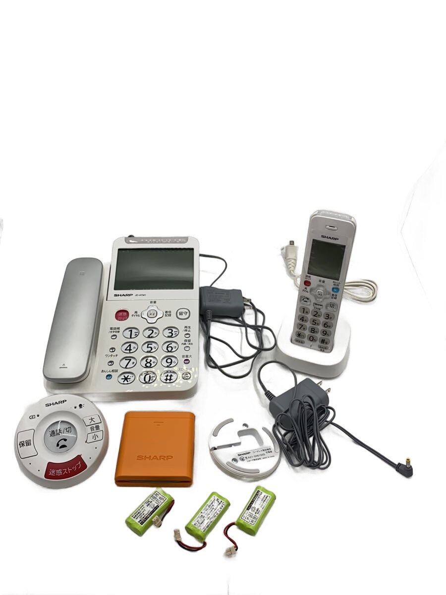 Phones - 【中古】SHARP◆電話機 JD-ATM1CL【家電・ビジュアル・オーディオ】