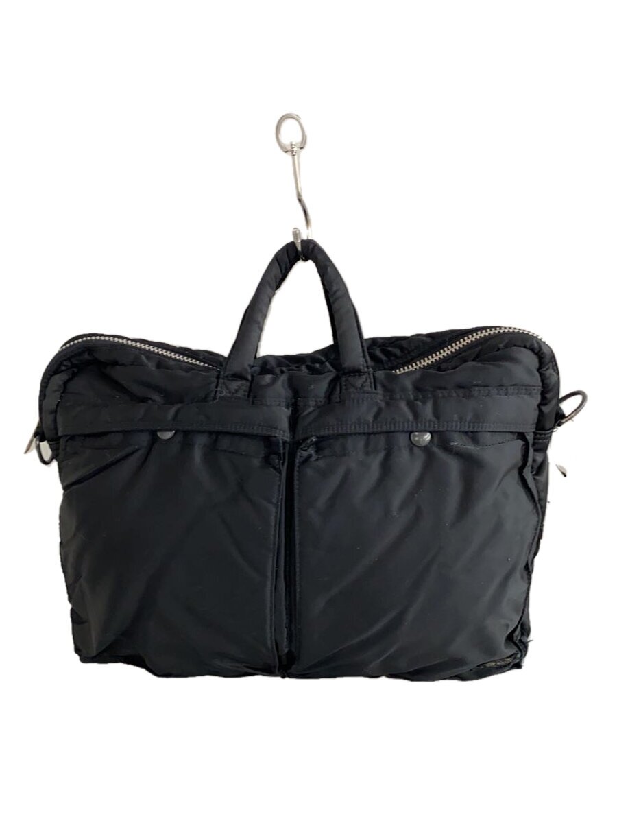 【中古】PORTER◆ボストンバッグ/--/BLK/無地【バッグ】