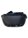【中古】COACH◆リーグ ベルト バッグ シグネチャーキャンバス ウィズ カモ ?リント//BLK/カモフラ/C9730【バッグ】