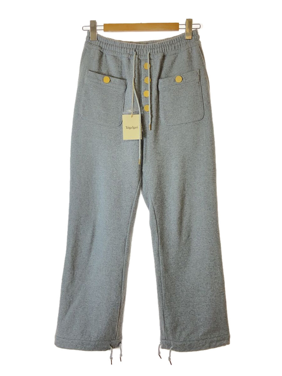 【中古】Taiga Igari/French Sweat Pants/S/コットン/GRY/無地/T14016//【メンズウェア】