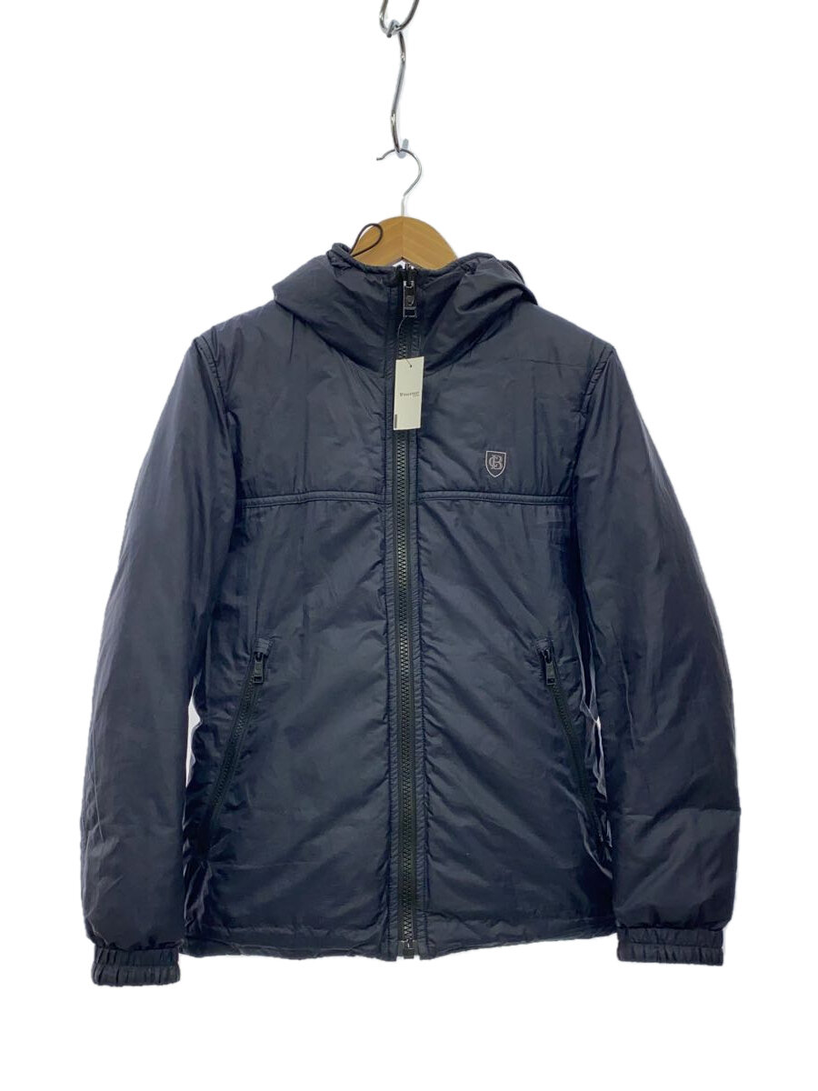 【中古】BLACK LABEL CRESTBRIDGE◆ダウンジャケット/M/ポリエステル/NVY/カモフラ/51F13-212-28/リバーシブル【メンズウェア】