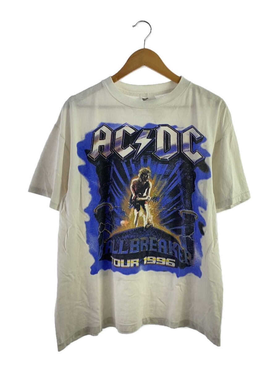 Rakuten - 【中古】90s/AC DC/Tシャツ/L/コットン/WHT【メンズウェア】
