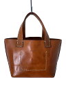 【中古】GENTEN◆トートバッグ/レザー/BRW【バッグ】(4)